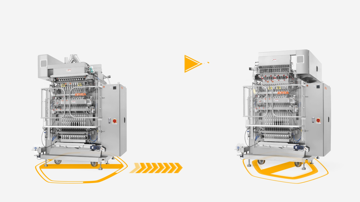Powder filling and granule filling module switching